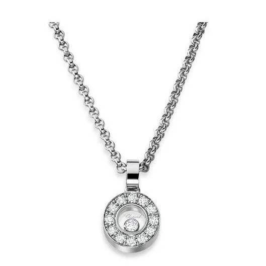 Chopard Diamond Round Pendant 793087-1001