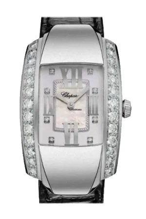 Chopard La Strada 45 Mop Dial Diamond BezelWhite Gold 419402-1004
