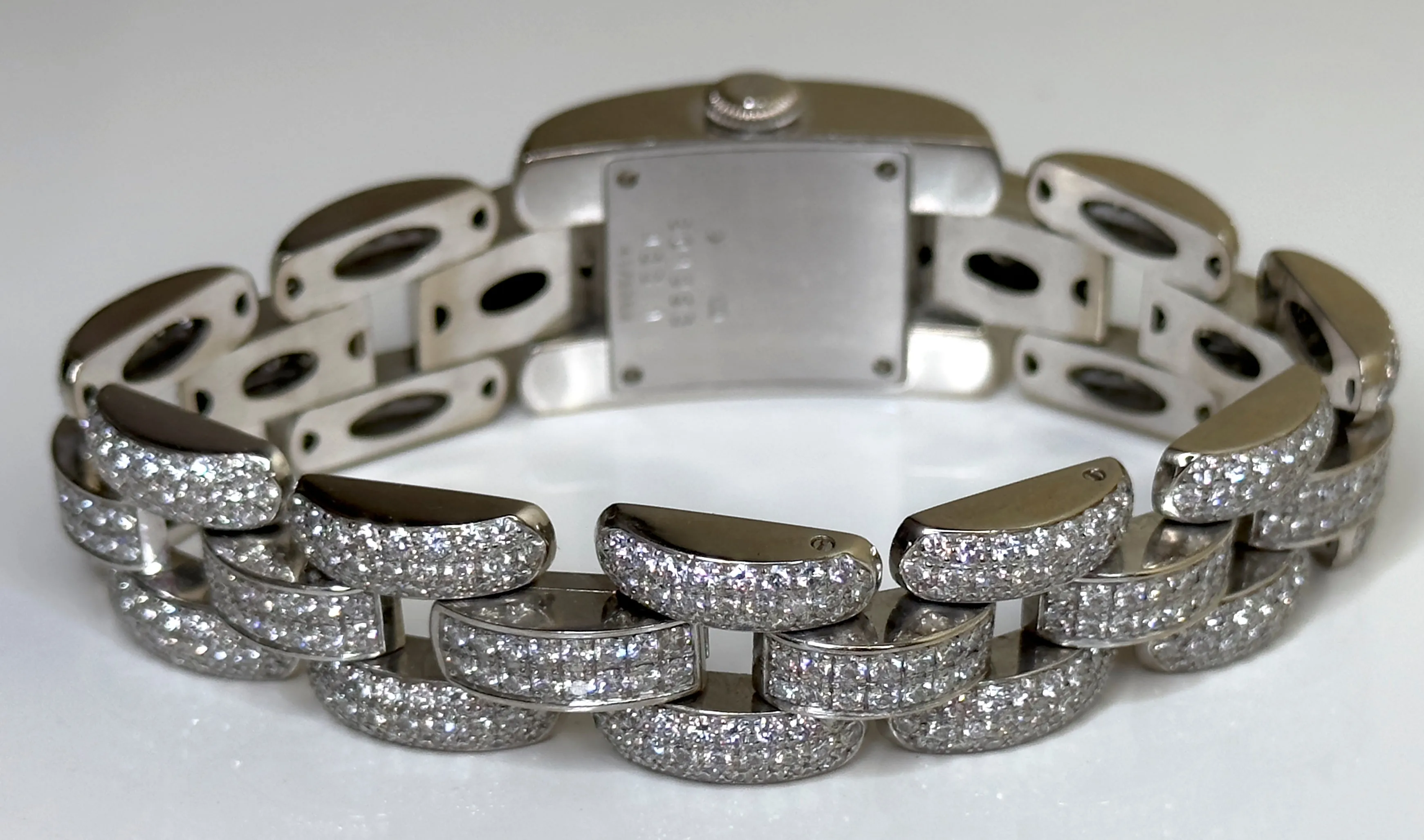 Chopard La Strada Ladies 18k White Gold All Diamond 41/6568