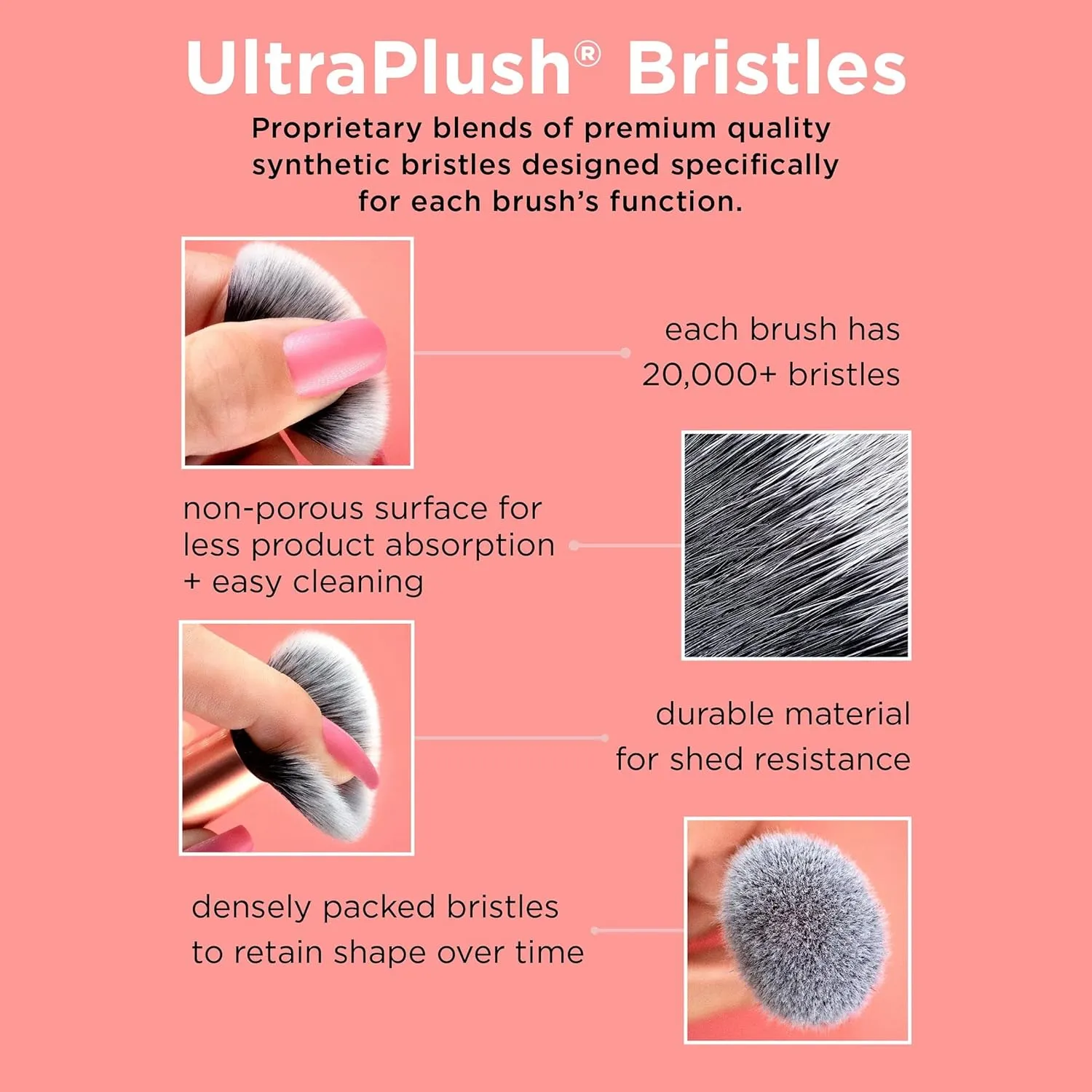 Set de Brochas Level Up Brush   Sponge Set