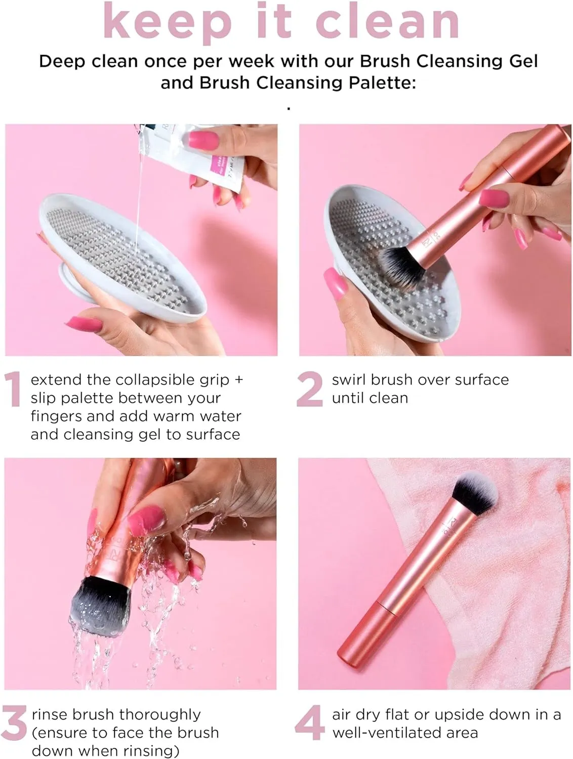 Set de Brochas Level Up Brush   Sponge Set