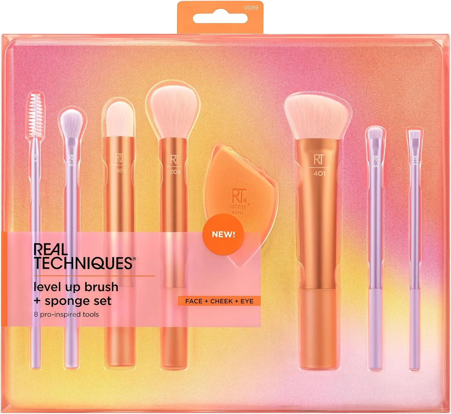 Set de Brochas Level Up Brush   Sponge Set